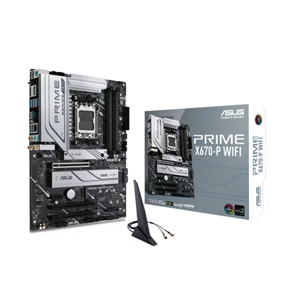 ASUS PRIME X670-P WIFI AMD X670 AM5 ATX alaplap ASUS PRIME X670-P WIFI AMD X670 AM5 ATX alaplap