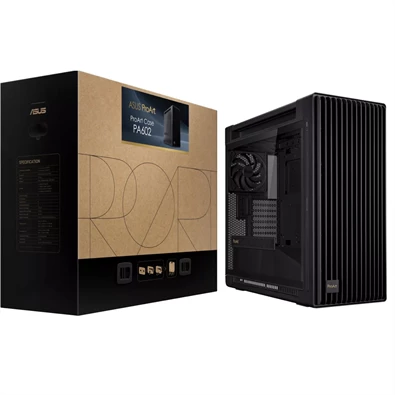 ASUS PROART PA602 fekete (táp nélküli) ablakos EATX ház
