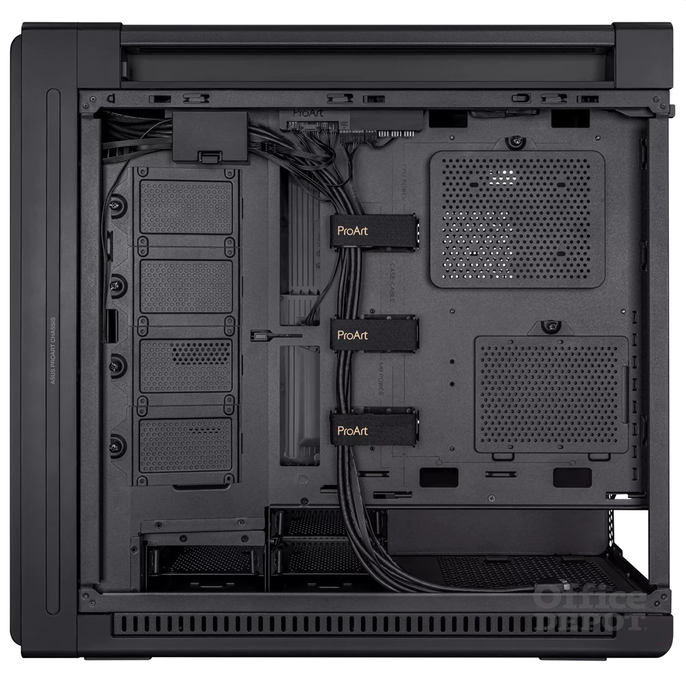 ASUS PROART PA602 fekete (táp nélküli) ablakos EATX ház