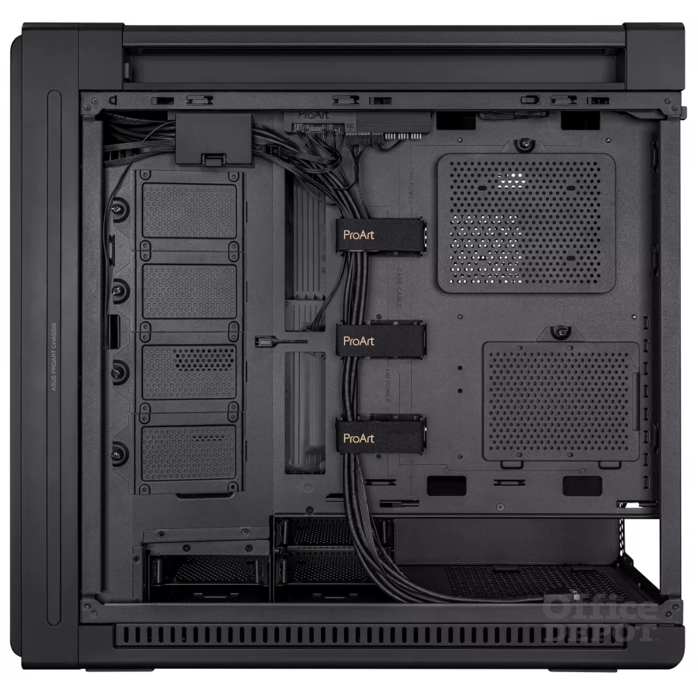 ASUS PROART PA602 fekete (táp nélküli) ablakos EATX ház