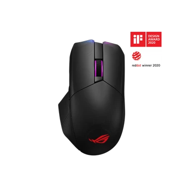 ASUS ROG Chakram vezeték nélküli fekete gamer egér ASUS ROG Chakram vezeték nélküli fekete gamer egér