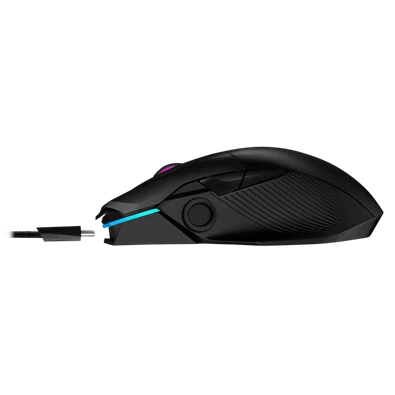 ASUS ROG Chakram vezeték nélküli fekete gamer egér ASUS ROG Chakram vezeték nélküli fekete gamer egér