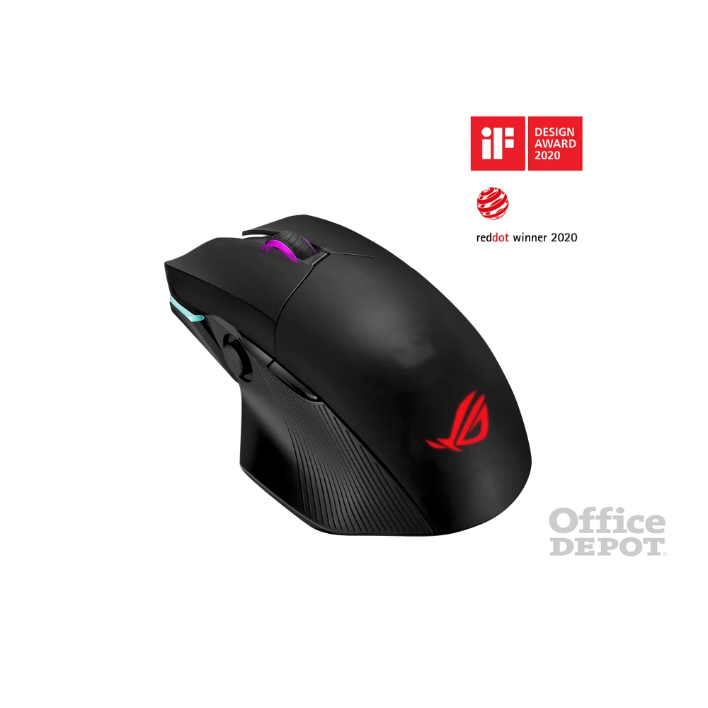 ASUS ROG Chakram vezeték nélküli fekete gamer egér