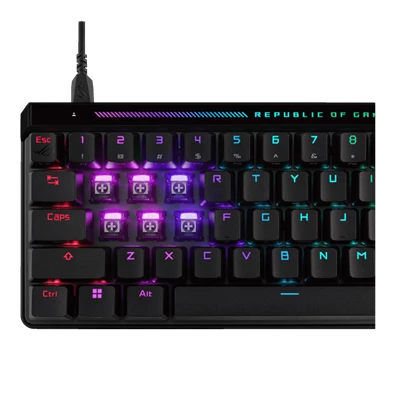 ASUS ROG Falchion Ace HFX US (ROG HFX Magnetic Switch) fekete billentyűzet ASUS ROG Falchion Ace HFX US (ROG HFX Magnetic Switch) fekete billentyűzet