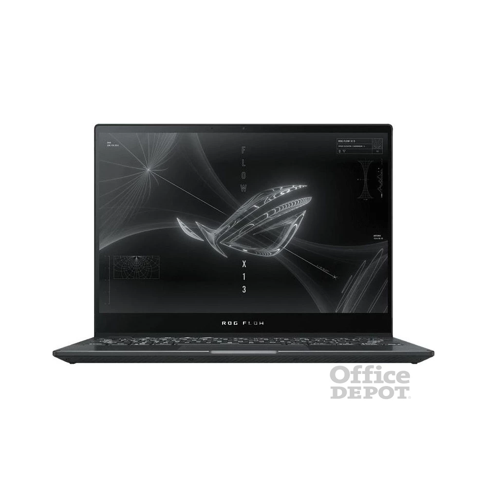 Asus ROG Flow X13 GV301RC-LJ060 laptop (13,4"FHD/AMD Ryzen 7 6800HS/RTX 3050 4GB/16GB RAM/512GB/FreeDOS) - fekete