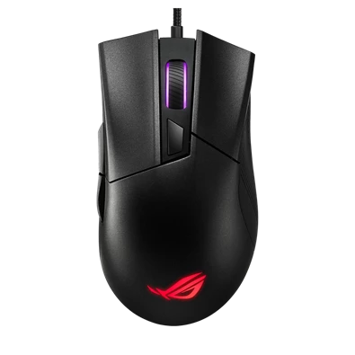 ASUS ROG Gladius II Core fekete gamer egér ASUS ROG Gladius II Core fekete gamer egér