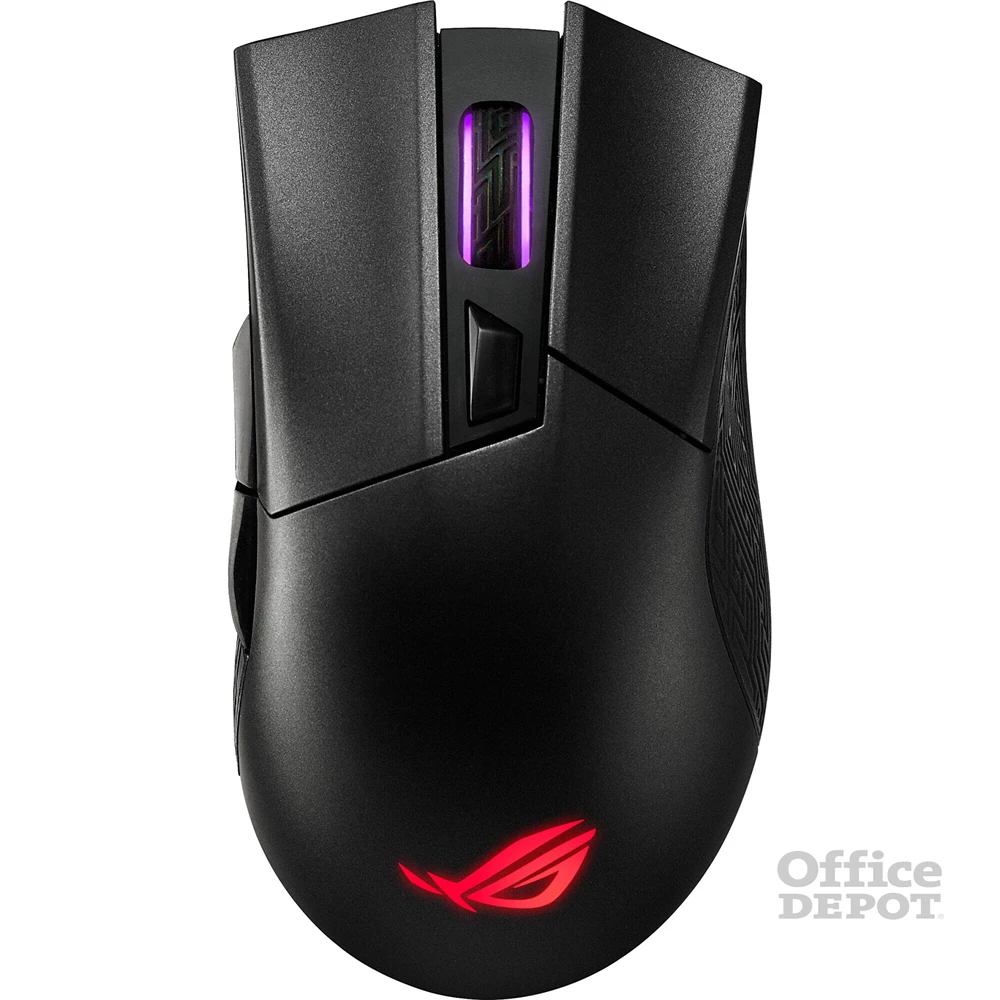 ASUS ROG Gladius II fekete vezeték nélküli gamer egér