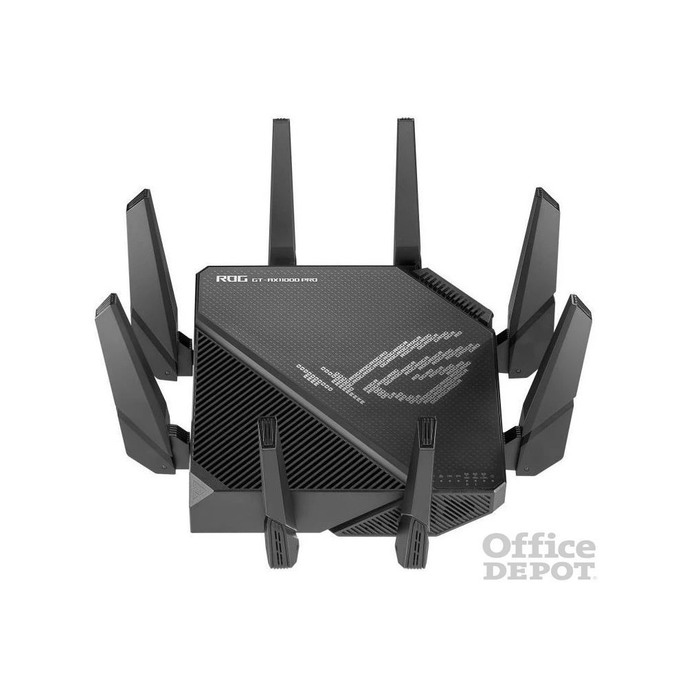 ASUS ROG RAPTURE GT-AX11000 Tri Band AX11000 fekete vezeték nélküli router