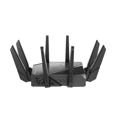 ASUS ROG RAPTURE GT-AX11000 Tri Band AX11000 fekete vezeték nélküli router ASUS ROG RAPTURE GT-AX11000 Tri Band AX11000 fekete vezeték nélküli router