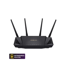 ASUS RT-AX58U V2/EU/13/P_EU Vezeték nélküli 3000Mbps Router ASUS RT-AX58U V2/EU/13/P_EU Vezeték nélküli 3000Mbps Router