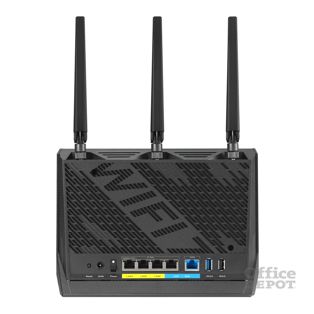 ASUS RT-BE86U 1032+5764Mbps fekete vezeték nélküli router