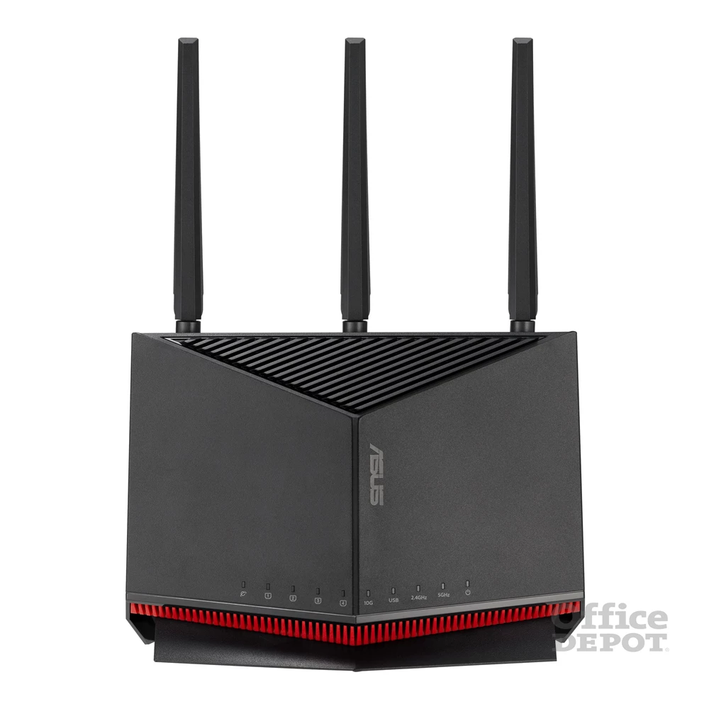 ASUS RT-BE86U 1032+5764Mbps fekete vezeték nélküli router
