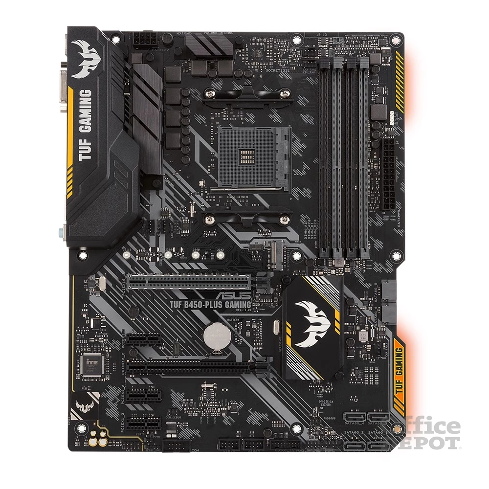 ASUS TUF B450-PLUS GAMING AMD B450 SocketAM4 ATX alaplap