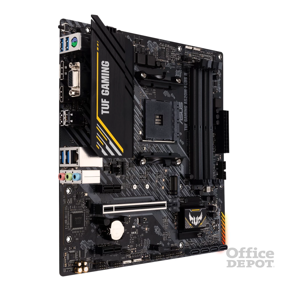 ASUS TUF GAMING A520M-PLUS II AMD A520 SocketAM4 mATX alaplap