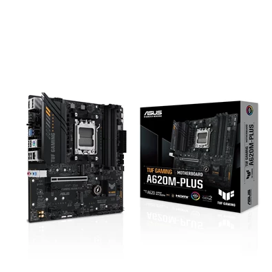 ASUS TUF GAMING A620M-PLUS AM5 AMD A620 mATX alaplap ASUS TUF GAMING A620M-PLUS AM5 AMD A620 mATX alaplap