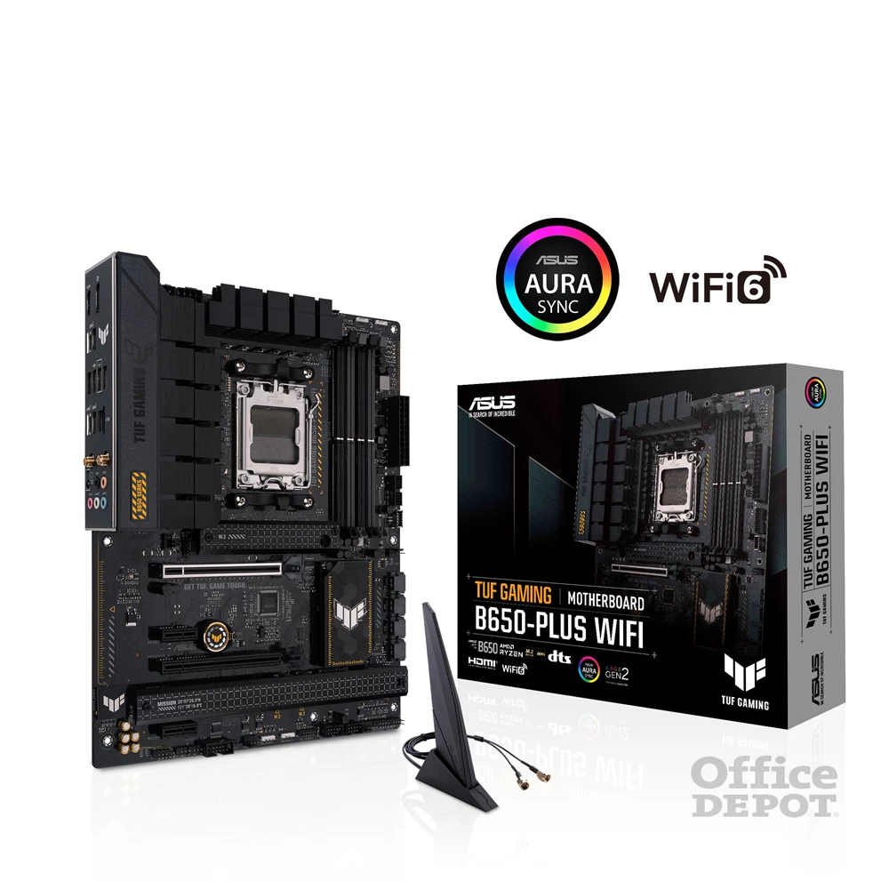 ASUS TUF GAMING B650-PLUS WIFI AMD B650 AM5 ATX alaplap