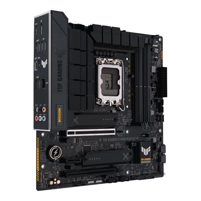 ASUS TUF GAMING B760M-PLUS D4 Intel B760 LGA1700 mATX alaplap ASUS TUF GAMING B760M-PLUS D4 Intel B760 LGA1700 mATX alaplap