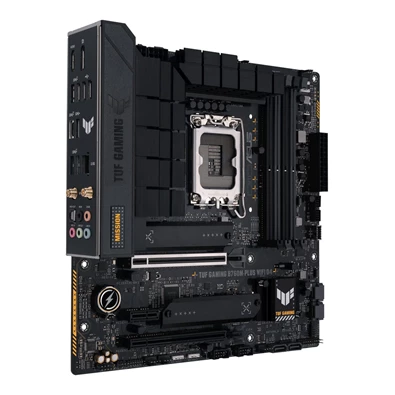 ASUS TUF GAMING B760M-PLUS WIFI D4 Intel B760 LGA1700 mATX alaplap ASUS TUF GAMING B760M-PLUS WIFI D4 Intel B760 LGA1700 mATX alaplap