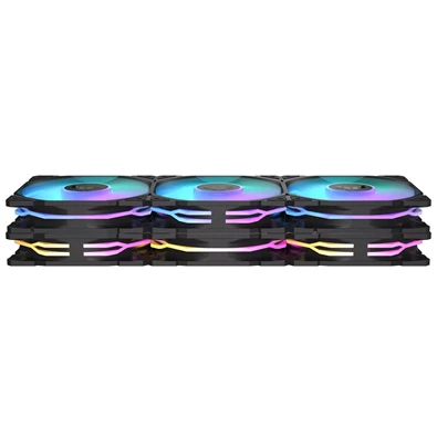 ASUS TUF GAMING TR120 FAN ARGB fekete 3IN1 ventilátor