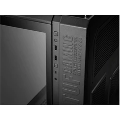 ASUS TUF Gaming GT502 PLUS fekete (táp nélküli) ablakos ATX ház