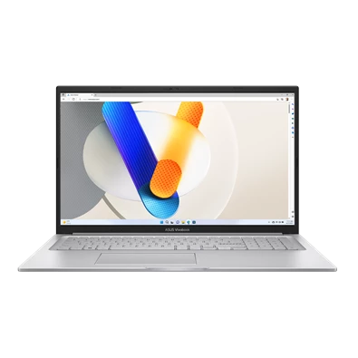 ASUS VivoBook X1704VA-AU394WS laptop (17,3"FHD/Intel Core i5-1335U/16GB RAM/512GB/Win11) - ezüst ASUS VivoBook X1704VA-AU394WS laptop (17,3"FHD/Intel Core i5-1335U/16GB RAM/512GB/Win11) - ezüst