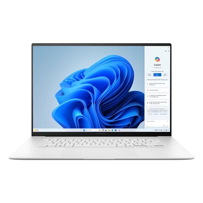 ASUS ZenBook UM5606WA-RK260W laptop (16"3K/AMD Ryzen AI 9 HX 370/Int.VGA/32GB RAM/2TB/Win11) - fehér