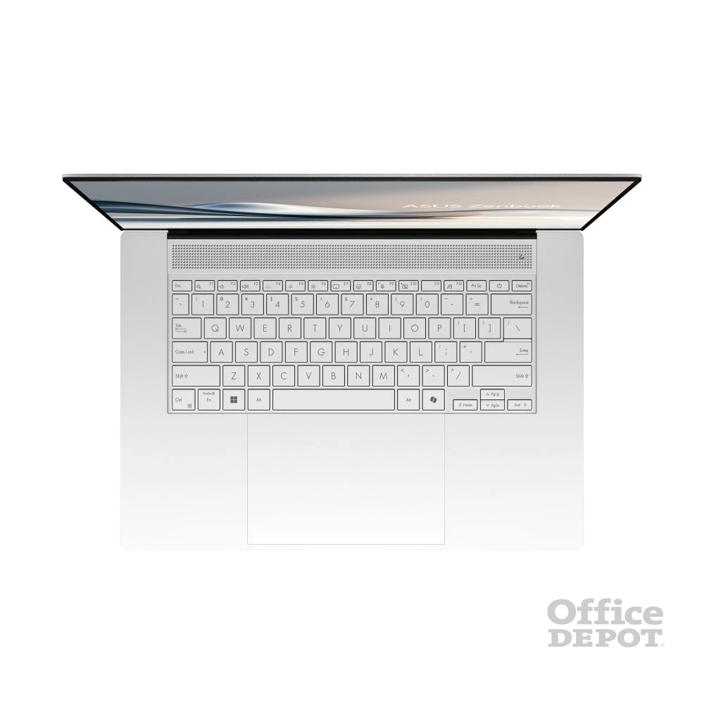 ASUS ZenBook UM5606WA-RK260W laptop (16"3K/AMD Ryzen AI 9 HX 370/Int.VGA/32GB RAM/2TB/Win11) - fehér