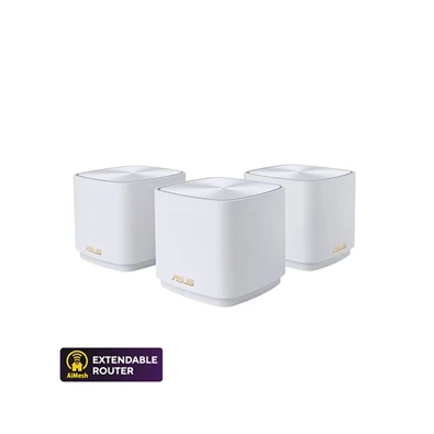 ASUS ZenWiFi AX Mini XD4 fehér Vezeték nélküli Router (3-pack) ASUS ZenWiFi AX Mini XD4 fehér Vezeték nélküli Router (3-pack)