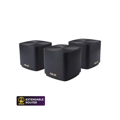 ASUS ZenWiFi AX Mini XD4 fekete Vezeték nélküli Router (3-pack) ASUS ZenWiFi AX Mini XD4 fekete Vezeték nélküli Router (3-pack)