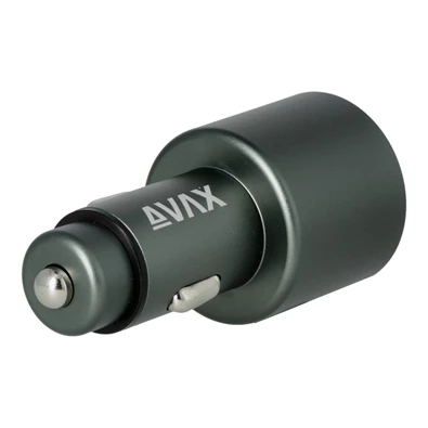 AVAX CC680B CARLY+ 140W USB A+Type C fekete autós töltő AVAX CC680B CARLY+ 140W USB A+Type C fekete autós töltő