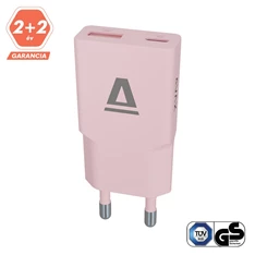 AVAX CH641P NANO SLIM 30W USB-C (PD3.0)+USB-A (QC3.0) pink hálózati töltő AVAX CH641P NANO SLIM 30W USB-C (PD3.0)+USB-A (QC3.0) pink hálózati töltő