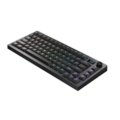 AVAX GM02 PRO 75% HUN Gasket RGB tri-mode mechanikus (Gateron barna switch) billentyűzet AVAX GM02 PRO 75% HUN Gasket RGB tri-mode mechanikus (Gateron barna switch) billentyűzet