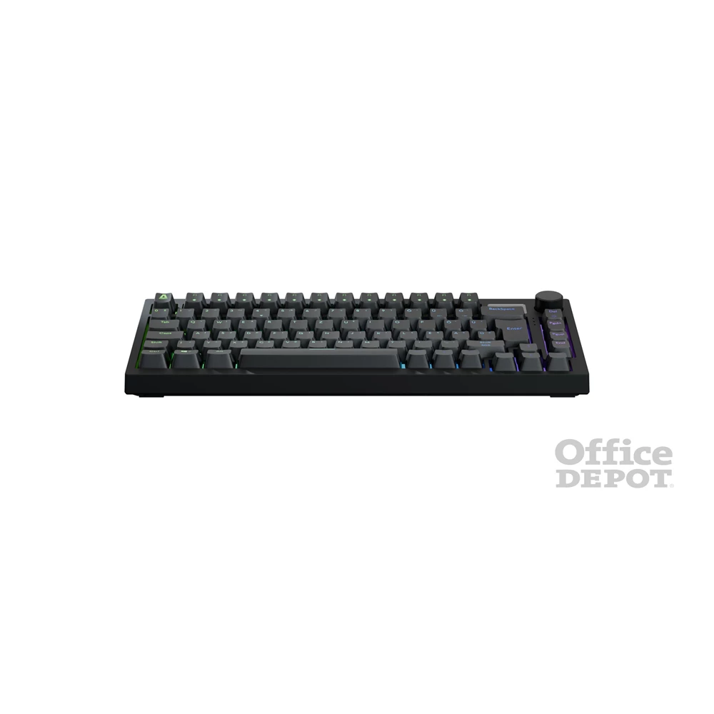 AVAX GM02 PRO 75% HUN Gasket RGB tri-mode mechanikus (Gateron sárga switch) billentyűzet