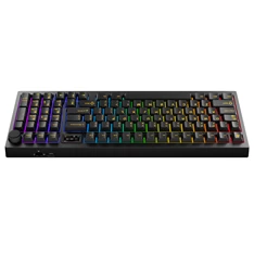 AVAX GM03 PRO 98% HUN Gasket RGB tri-mode mechanikus (Gateron piros switch) billentyűzet