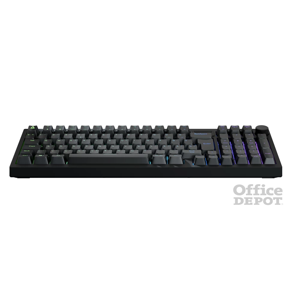 AVAX GM03 PRO 98% HUN Gasket RGB tri-mode mechanikus (Gateron piros switch) billentyűzet