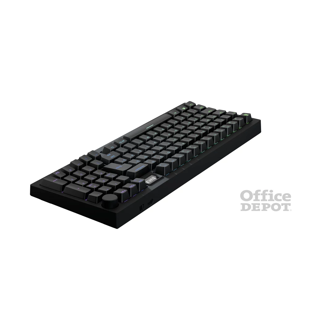 AVAX GM03 PRO 98% HUN Gasket RGB tri-mode mechanikus (Gateron piros switch) billentyűzet