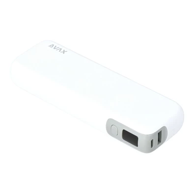 AVAX PB106W LEISURE 15000mAh Type C/PD 30W+QC 18W gyorstöltő fehér power bank AVAX PB106W LEISURE 15000mAh Type C/PD 30W+QC 18W gyorstöltő fehér power bank