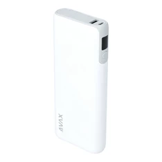 AVAX PB202W VITALITY 20000mAh Type C/PD 65W+QC18W gyorstöltő fehér power bank AVAX PB202W VITALITY 20000mAh Type C/PD 65W+QC18W gyorstöltő fehér power bank