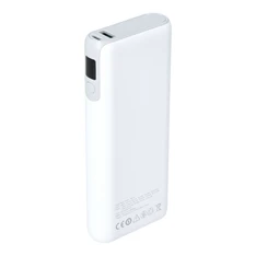AVAX PB202W VITALITY 20000mAh Type C/PD 65W+QC18W gyorstöltő fehér power bank AVAX PB202W VITALITY 20000mAh Type C/PD 65W+QC18W gyorstöltő fehér power bank