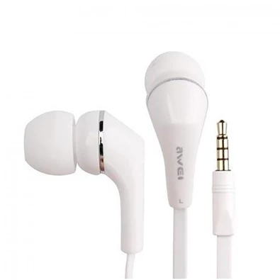 AWEI ES-Q7i In-Ear fehér mikrofonos fülhallgató AWEI ES-Q7i In-Ear fehér mikrofonos fülhallgató