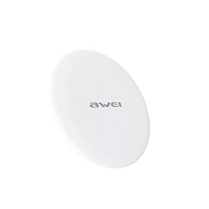 AWEI W5 ultra vékony fehér vezeték nélküli töltő AWEI W5 ultra vékony fehér vezeték nélküli töltő