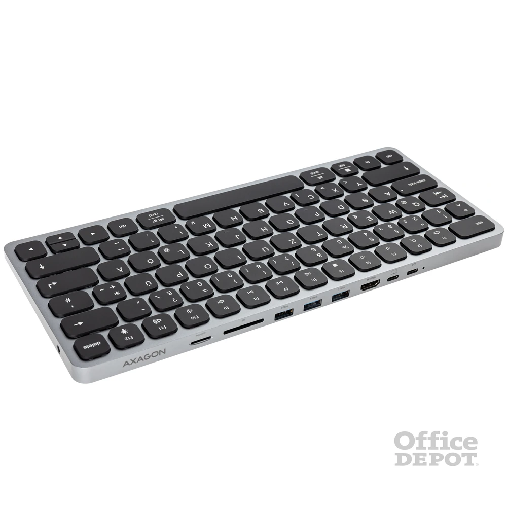 AXAGON HMC-KB-GE Német billentyűzet és hub