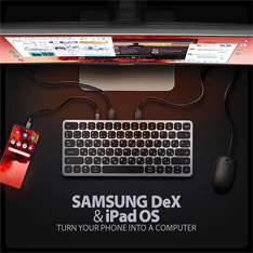 AXAGON HMC-KB-HU Magyar billentyűzet és 9 az 1-ben hub AXAGON HMC-KB-HU Magyar billentyűzet és 9 az 1-ben hub