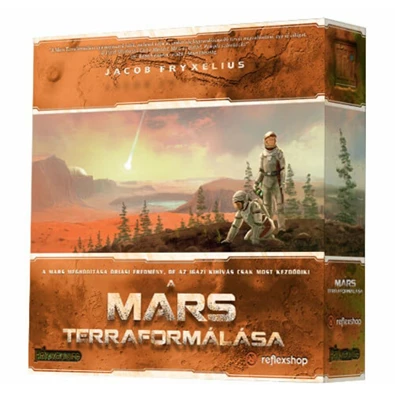 A Mars Terraformálása társasjáték A Mars Terraformálása társasjáték
