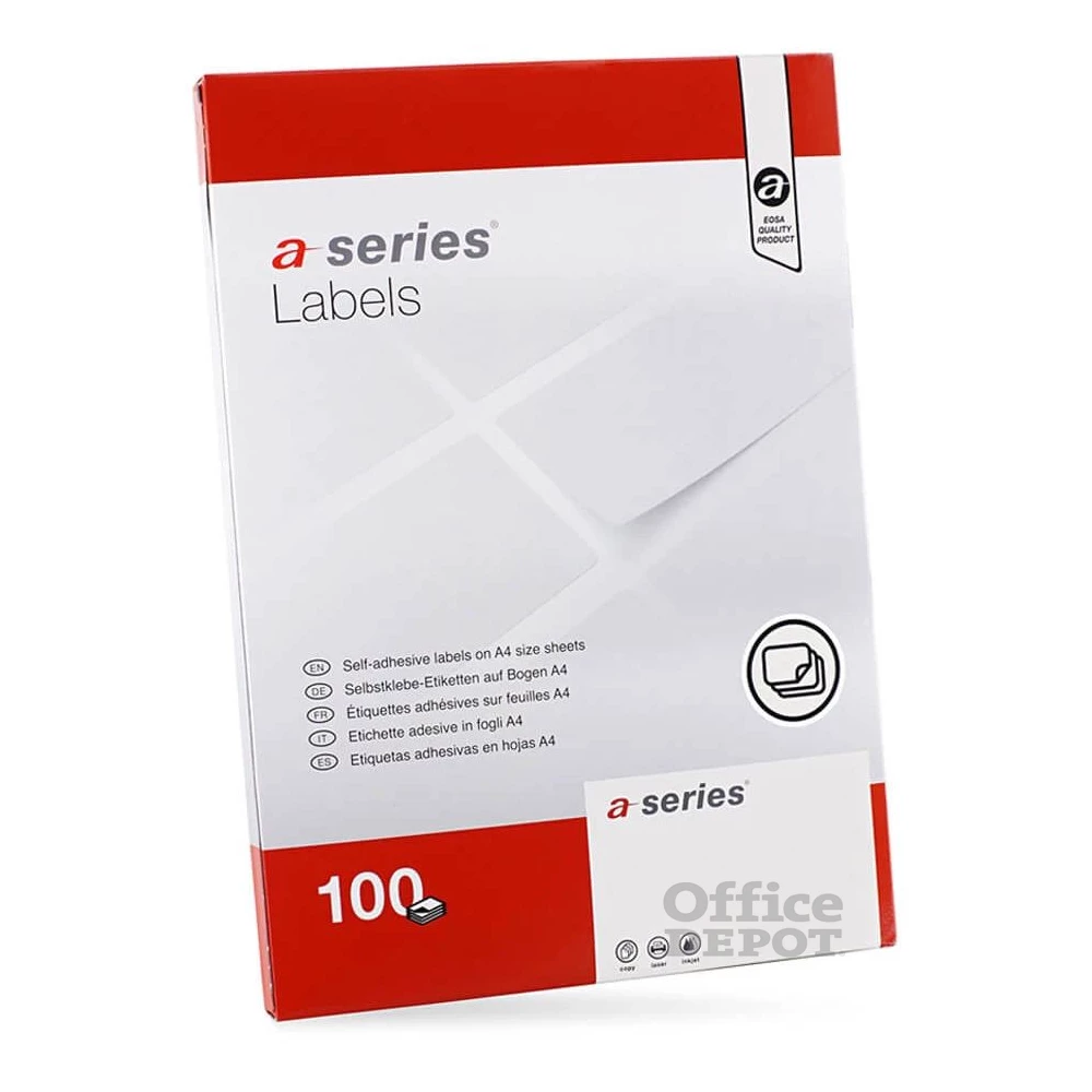 A-Series 52,5x21,2mm 100 lap, 5600 db-os etikett