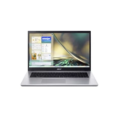 Acer Aspire 3 A317-54-52F3 laptop (17,3"FHD/Intel Core i5-1235U/Int.VGA/16GB RAM/512GB) - ezüst Acer Aspire 3 A317-54-52F3 laptop (17,3"FHD/Intel Core i5-1235U/Int.VGA/16GB RAM/512GB) - ezüst