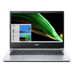 Acer Aspire A314-35-C5JM laptop (14"FHD/Intel Celeron N4500/Int.VGA/4GB RAM/256GB) - ezüst Acer Aspire A314-35-C5JM laptop (14"FHD/Intel Celeron N4500/Int.VGA/4GB RAM/256GB) - ezüst