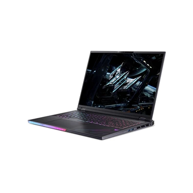 Acer Predator Helios PH18-73-91JF laptop (18"WQXGA/Intel Core Ultra 9 275HX/RTX 5080 16GB/32GB RAM/1TB) - fekete