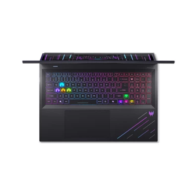 Acer Predator Helios PH18-73-91JF laptop (18"WQXGA/Intel Core Ultra 9 275HX/RTX 5080 16GB/32GB RAM/1TB) - fekete