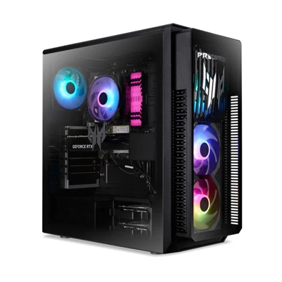 Acer Predator Orion 5000/Core Ultra 7 265F/32GB/2TB SSD/RTX 5080/FreeDOS/fekete asztali számítógép